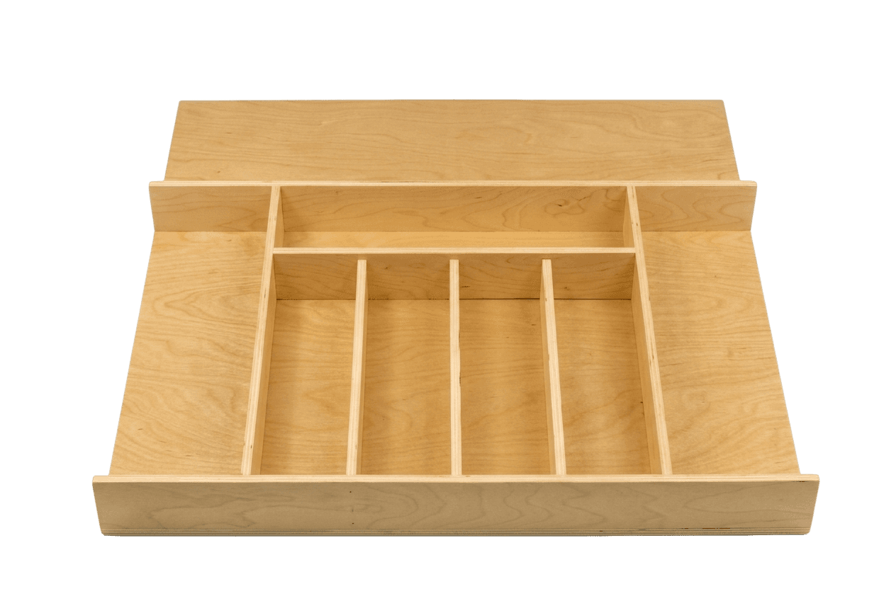 Cutlery drawer insert