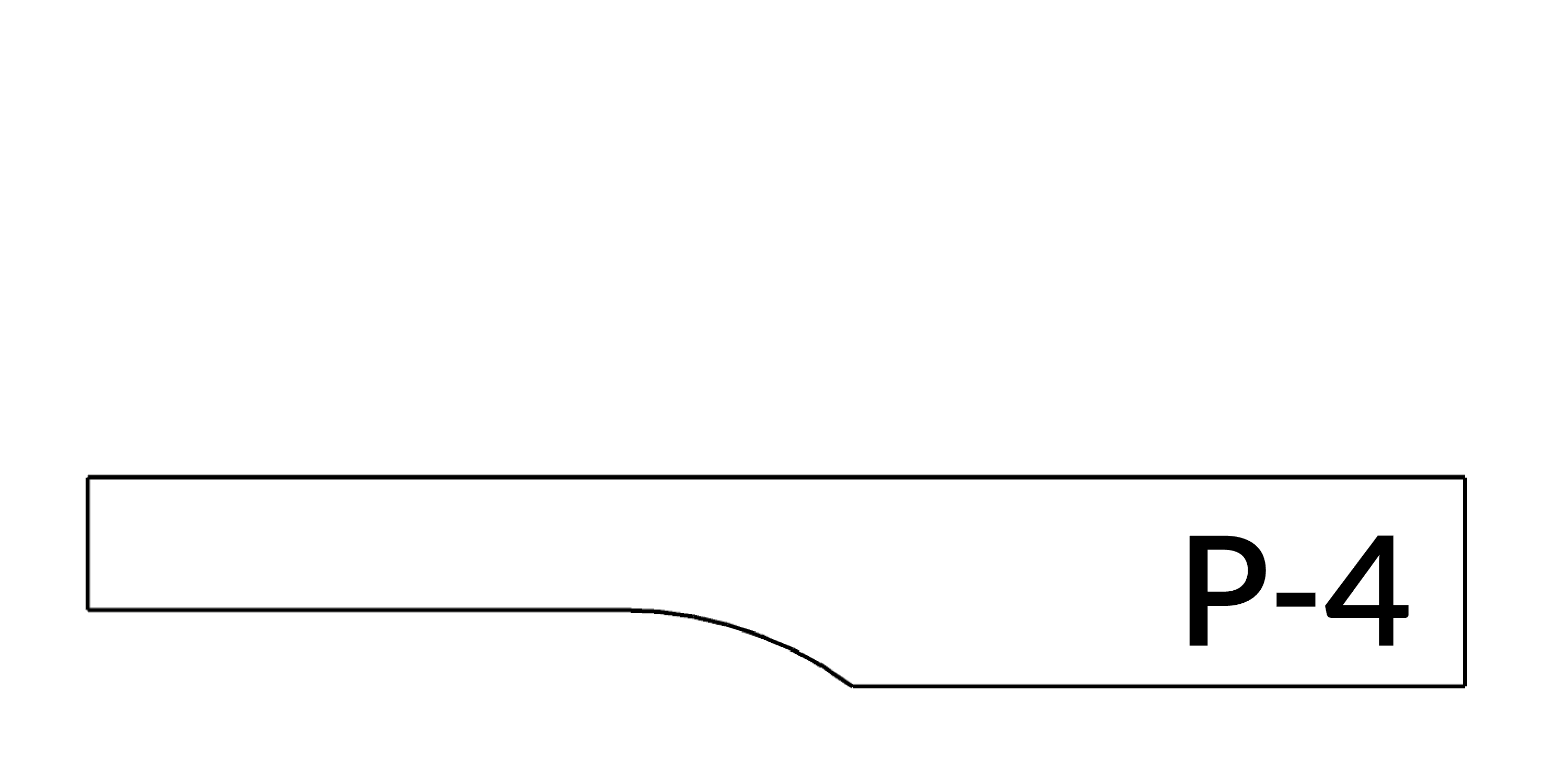Panels profile P-4edit-01