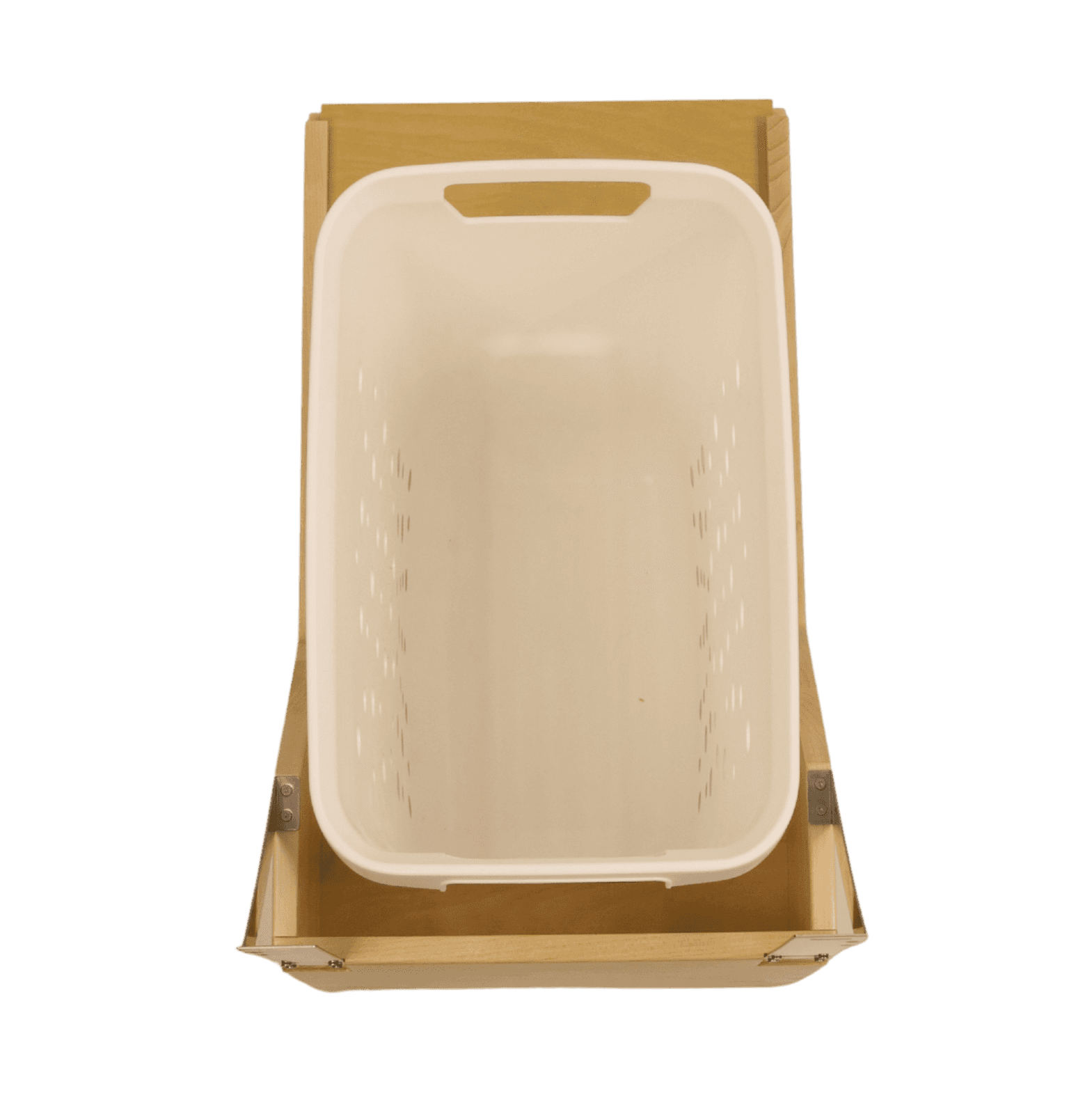One Hamper — laundry pullout configuration